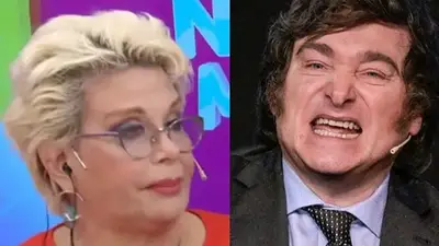 Carmen Barbieri Javier Milei Carmen Barbieri Javier Milei