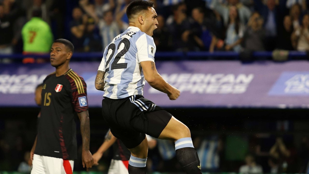 Video: el golazo de Lautaro Martínez en la Bombonera contra Perú para la Selección Argentina