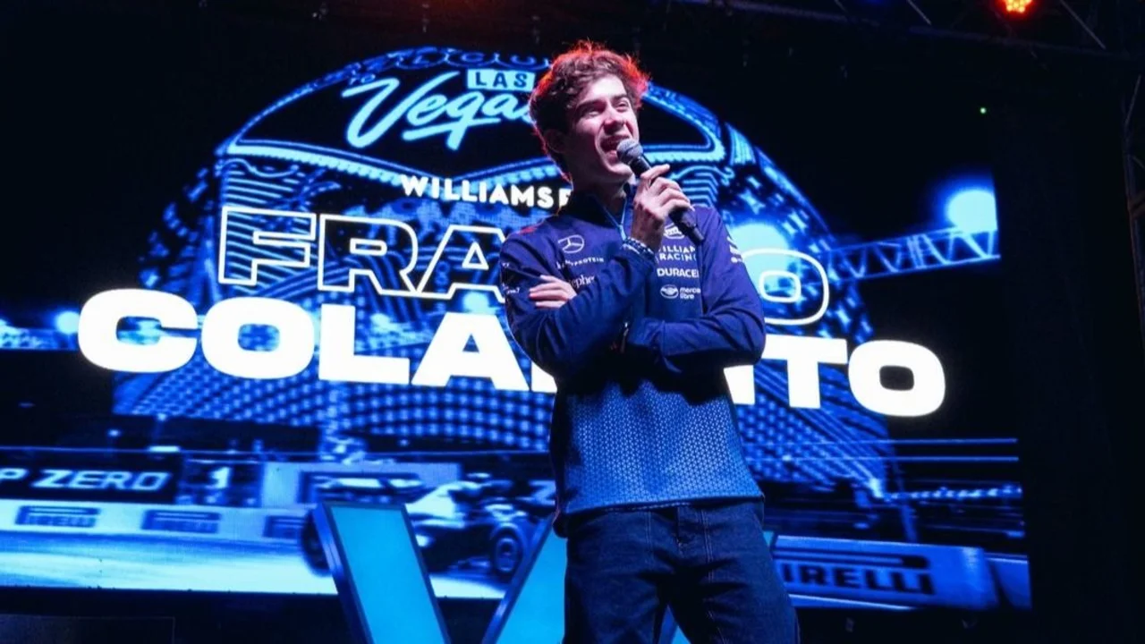 Franco Colapinto, China Suárez, Fórmula 1, Williams, F1, automovilismo
