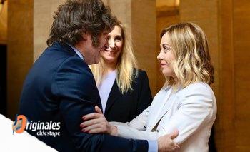 Gran sintonía entre Milei y Meloni: una demora, un pedido especial y foto en el balcón | Casa rosada 