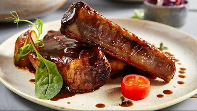 Costillas de cerdo a la coca cola Costillas de cerdo a la coca cola