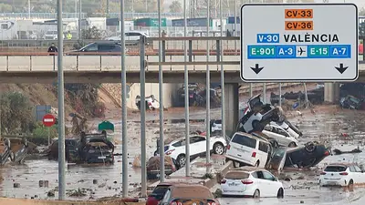 La vicepresidenta tercera de España achaca las inundaciones al cambio climático La vicepresidenta tercera de España achaca las inundaciones al cambio climático
