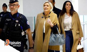 Le Pen sigue el libreto de Trump: victimizarse en la Justicia y apelar a las urnas | Francia