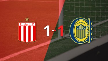 Estudiantes logró sacar el empate de local frente a Rosario Central