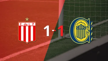 Estudiantes logró sacar el empate de local frente a Rosario Central