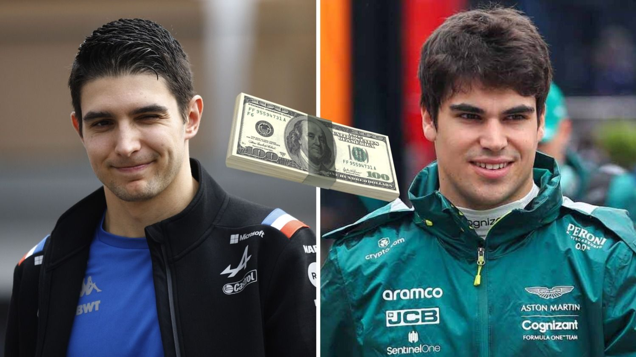 Esteban Ocon y Lance Stroll.