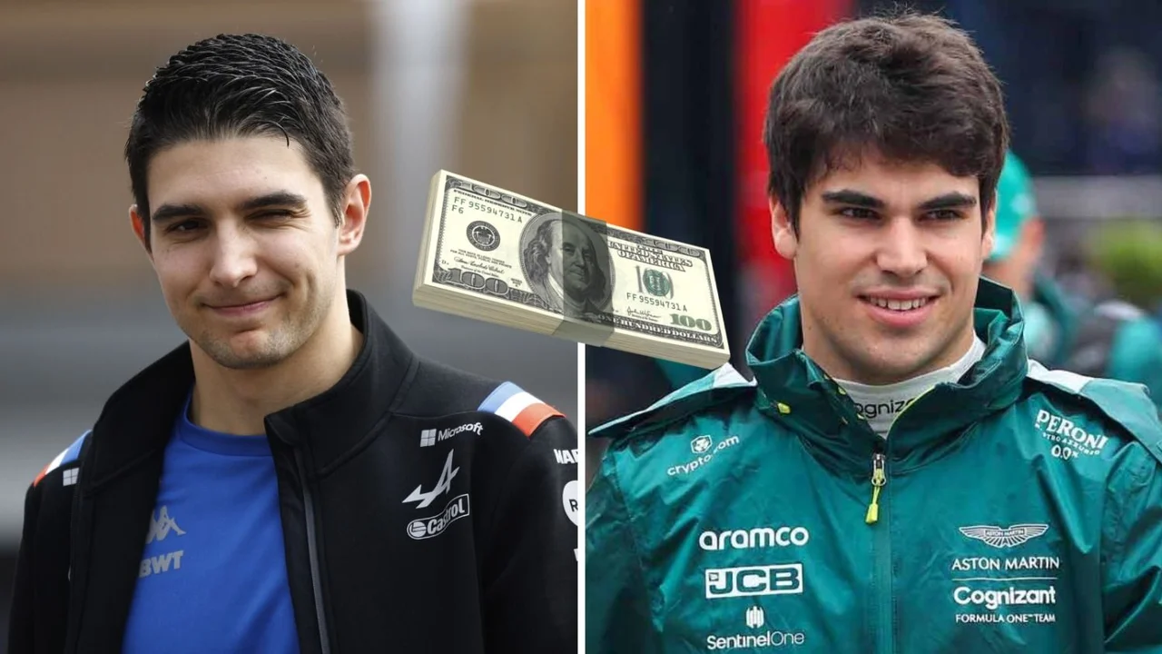 Esteban Ocon y Lance Stroll.
