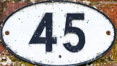 número 45 número 45