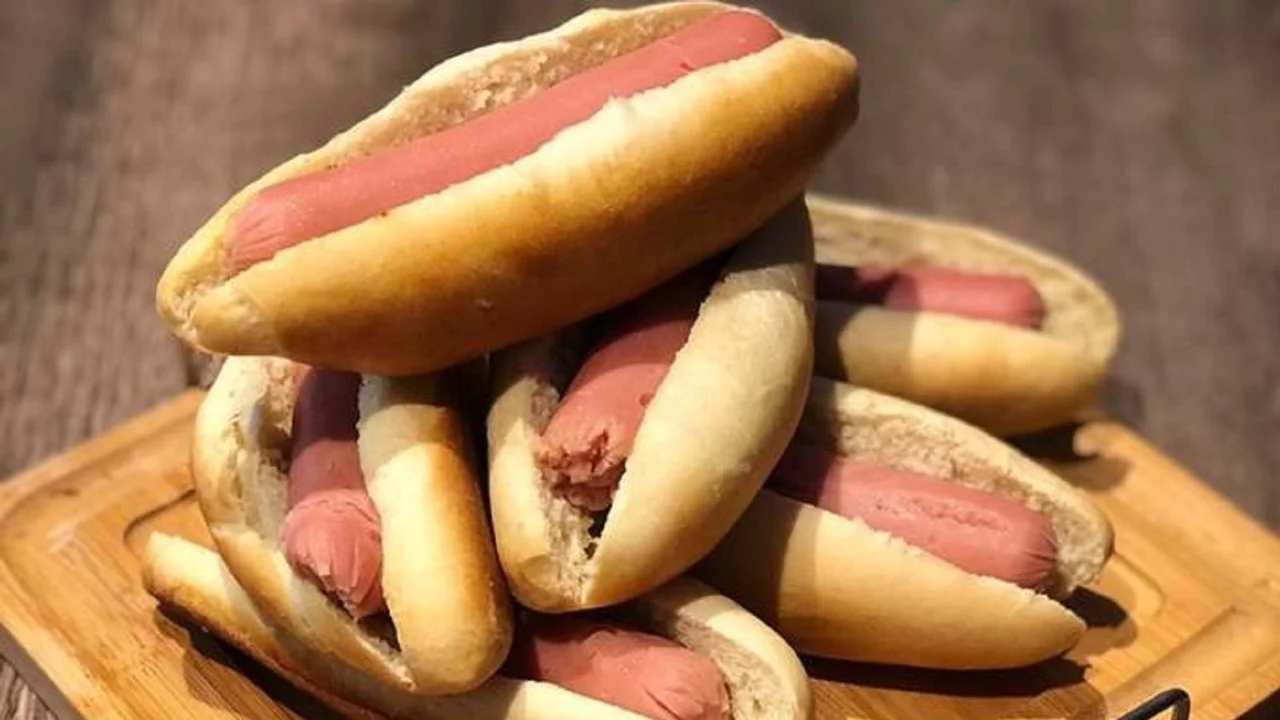 panchos, salchichas, pan, hot dogs