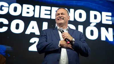 Álvaro Delgado, candidato a presidente de Uruguay Álvaro Delgado, candidato a presidente de Uruguay