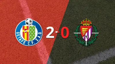 Valladolid cayó derrotada ante Getafe por 2-0 Valladolid cayó derrotada ante Getafe por 2-0