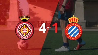Girona derrotó sin complicaciones a Espanyol con doblete de Bojan Miovski Girona derrotó sin complicaciones a Espanyol con doblete de Bojan Miovski