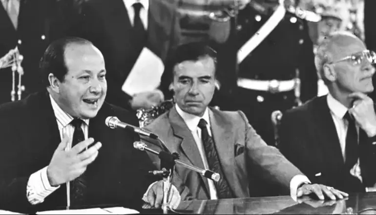 Roberto Dromi, Carlos Menem