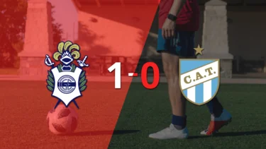 A Gimnasia le alcanzó con un gol para derrotar a Atlético Tucumán en el estadio el Bosque