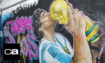 Diego Maradona, siempre símbolo de lucha: en las paredes y en las calles | Diego maradona
