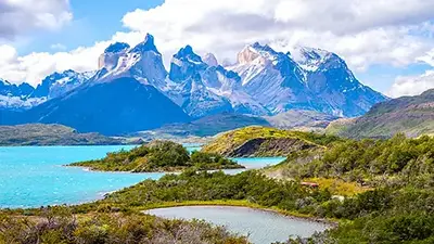 Paisaje de la Patagonia chilena Paisaje de la Patagonia chilena