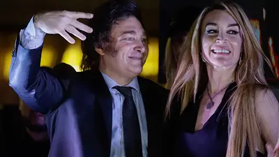 Javier Milei y Fátima Flórez Javier Milei y Fátima Flórez