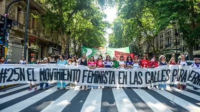 Feminismo Violencia de género Javier Milei Gobierno Feminismo Violencia de género Javier Milei Gobierno
