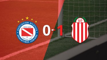 Manuel Duarte le dio la victoria a Barracas Central ante Argentinos Juniors