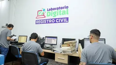 Imagen de la digitalización de archivos Imagen de la digitalización de archivos