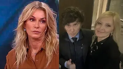 Yanina Latorre, Javier Milei y Yuyito González Yanina Latorre, Javier Milei y Yuyito González