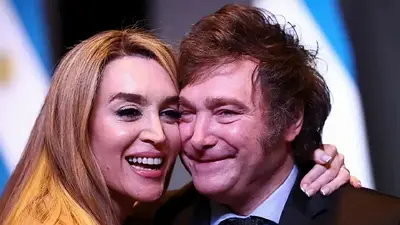 Fátima Florez y Javier Milei Fátima Florez y Javier Milei