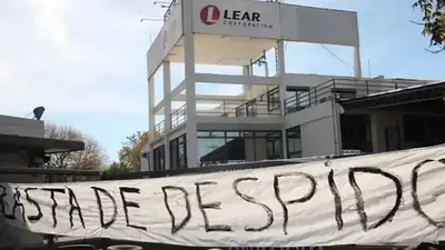 Por la crisis de la industria automotriz nacional, Lear despedirá a más de 350 trabajadores Por la crisis de la industria automotriz nacional, Lear despedirá a más de 350 trabajadores