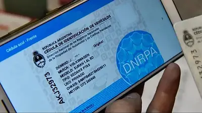 Cédula azul. Cédula azul.