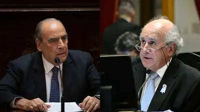 El tenso cruce entre Parrilli y Francos en el Senado: "Que se calle la boca" El tenso cruce entre Parrilli y Francos en el Senado: "Que se calle la boca"