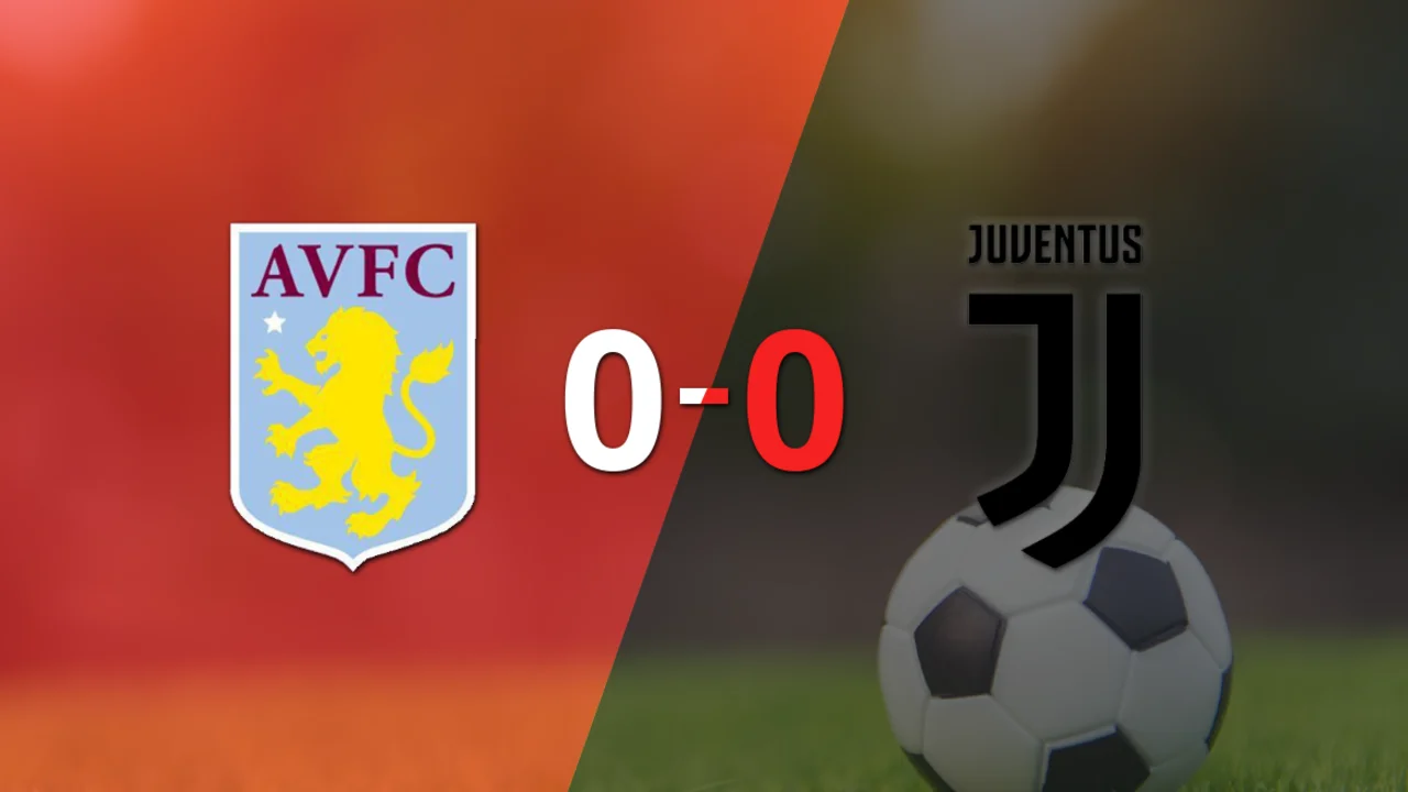 Aston Villa y Juventus empataron sin goles