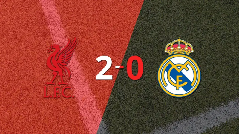 Liverpool deja a Real Madrid en cero con un triunfo 2-0