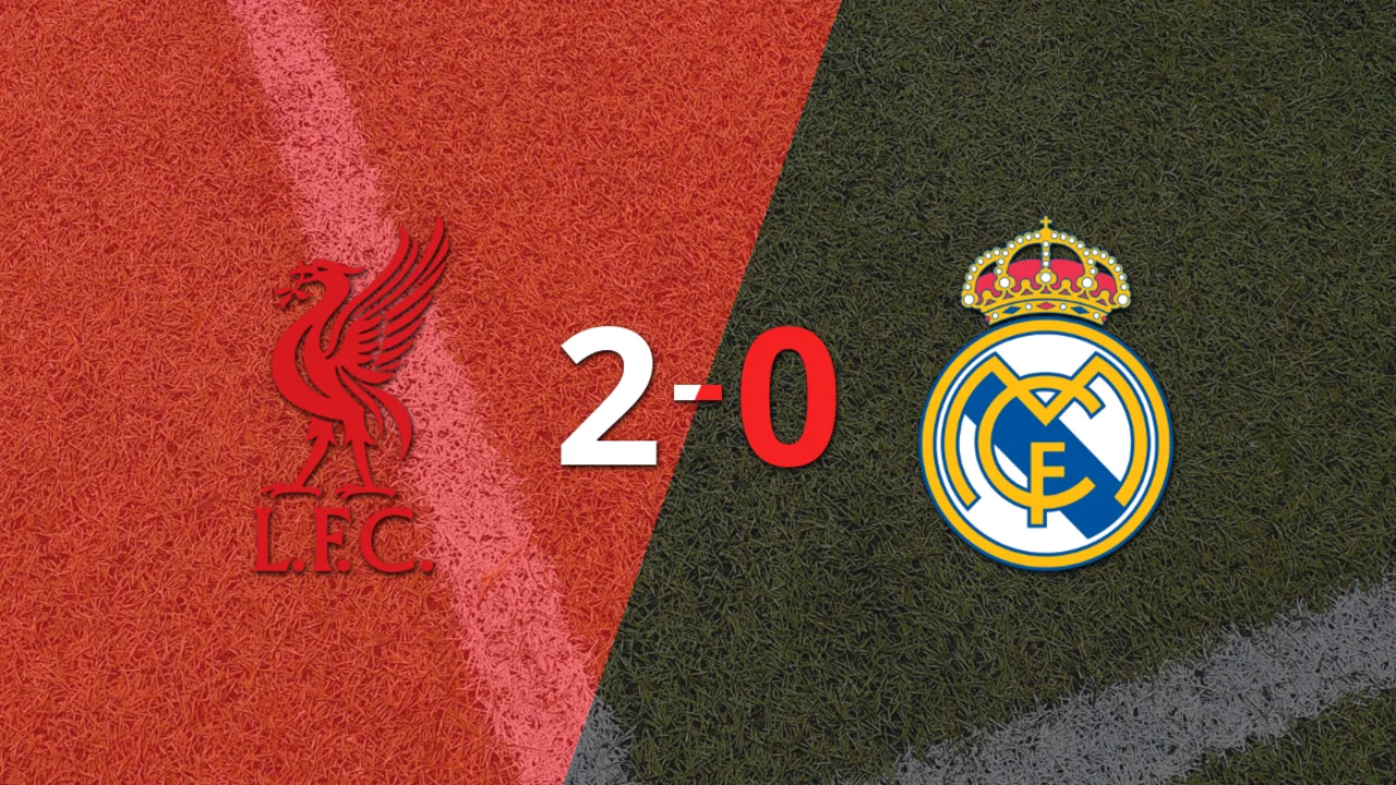 Liverpool deja a Real Madrid en cero con un triunfo 2-0