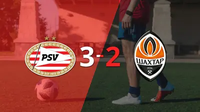 Con dos goles de Malik Tillman y un gol agónico, PSV venció a Shakhtar Donetsk Con dos goles de Malik Tillman y un gol agónico, PSV venció a Shakhtar Donetsk