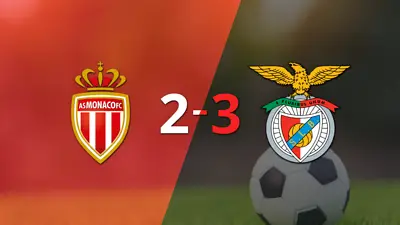 Benfica consigue emocionante triunfo sobre Mónaco por 3 a 2 Benfica consigue emocionante triunfo sobre Mónaco por 3 a 2