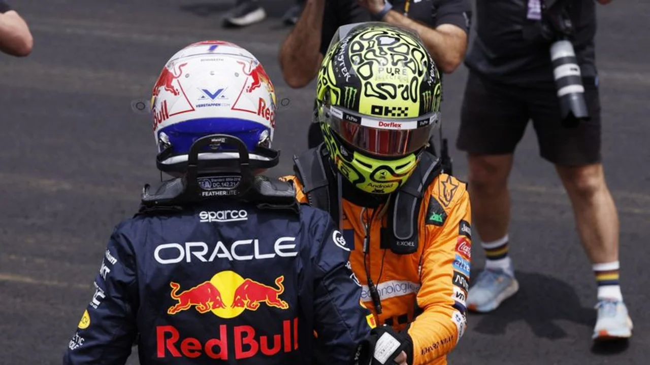 Verstappen debería considerar una carrera como comediante, dice Norris