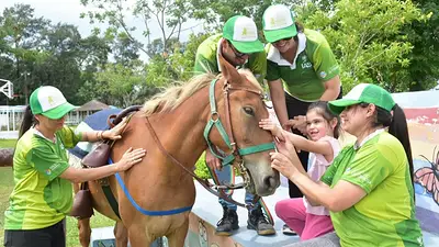 Programa de Equinoterapia: se puso en marcha el novedoso proyecto formoseño para ayudar a niños con discapacidad Programa de Equinoterapia: se puso en marcha el novedoso proyecto formoseño para ayudar a niños con discapacidad