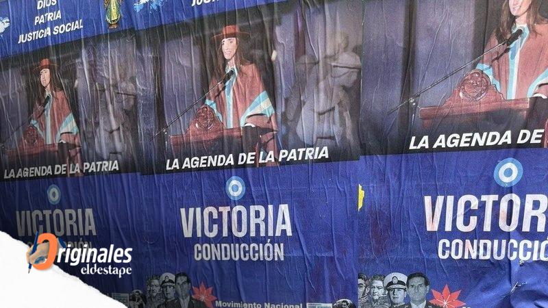 Villarruel se despega de los afiches de "Victoria Conducción" y vuelve a ver detrás la mano de Karina Milei