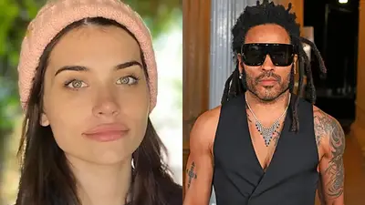 Eva De Dominici y Lenny Kravitz Eva De Dominici y Lenny Kravitz