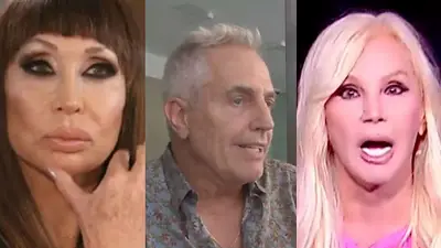 Marley, Susana Giménez y Moria Casán Marley, Susana Giménez y Moria Casán