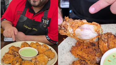Con la freidora de aire: la receta clave para hacer pollo frito crujiente y más saludable
