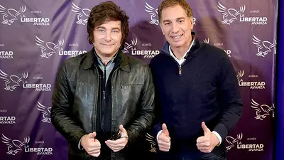 Milei anunció a Diego Santilli como ministro del Interior Milei anunció a Diego Santilli como ministro del Interior