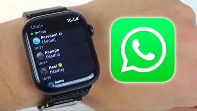 Apple Watch ya cuetna con WhatsApp Apple Watch ya cuetna con WhatsApp
