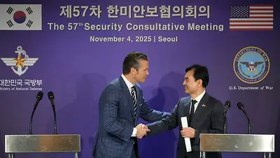 EEUU y Corea del Sur siguen centrados en Corea del Norte, pero evalúan flexibilidad, dice Hegseth EEUU y Corea del Sur siguen centrados en Corea del Norte, pero evalúan flexibilidad, dice Hegseth