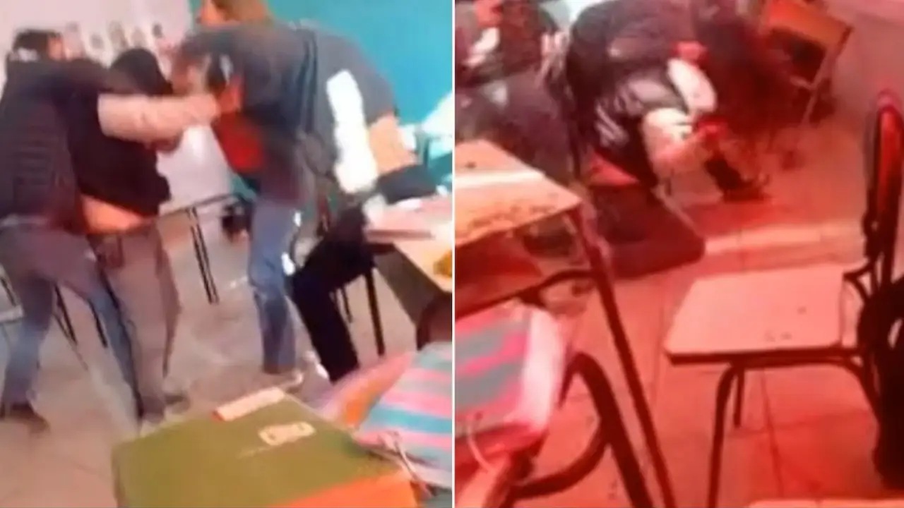 Interrumpió una clase para atacar a una menor con una cadena: el caso de la madre que "lo hizo por su hija"