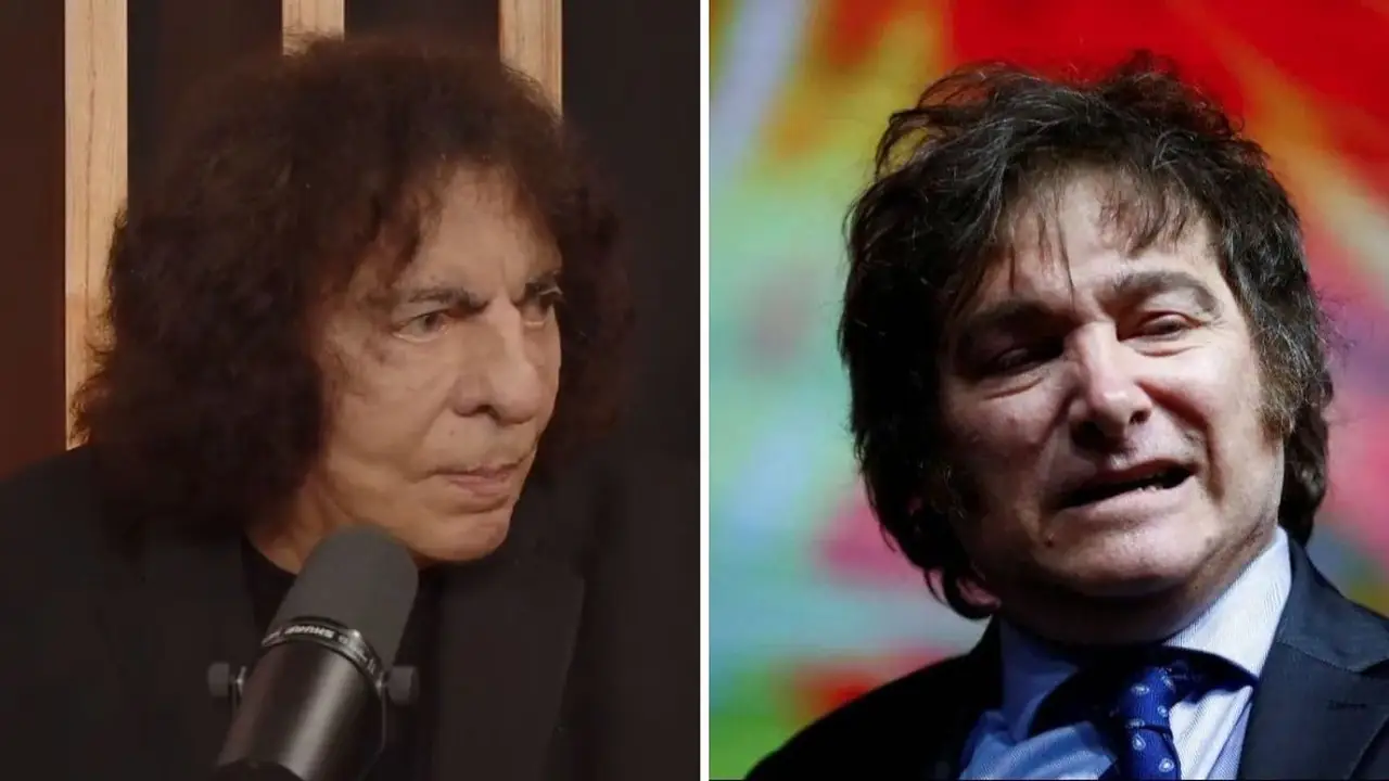Alejandro Dolina y Javier Milei