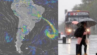 La "bomba climática" inusual que golpeará al AMBA el fin de semana