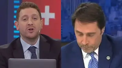 A la izquierda, Jonatan Viale; a la derecha, Eduardo Feinman. A la izquierda, Jonatan Viale; a la derecha, Eduardo Feinman.