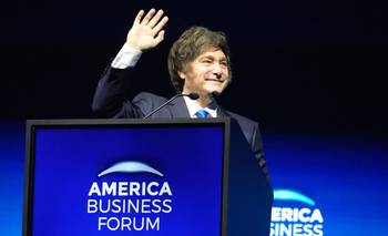 En EE.UU., Milei dijo estar cerca de tener mayoría en el Congreso para sus reformas | En el american business forum