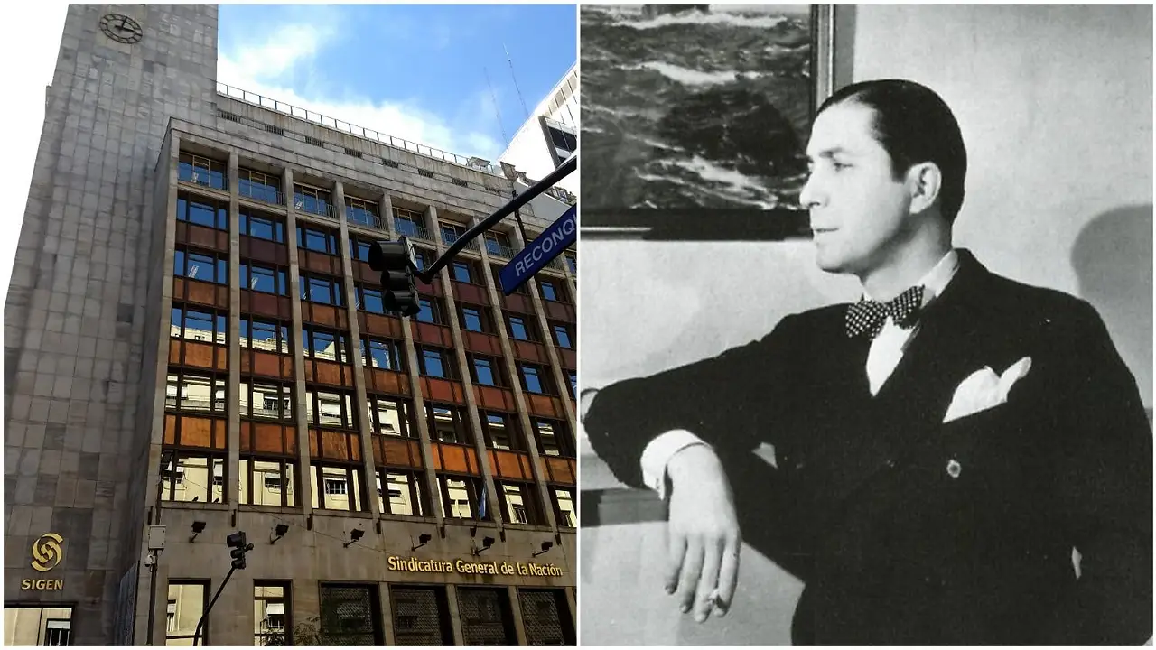 Edificio de la Sigen y Carlos Gardel
