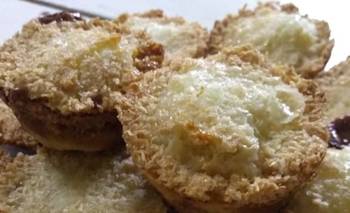 La receta de la mini torta de coco y dulce de leche en 5 minutos | Recetas de cocina